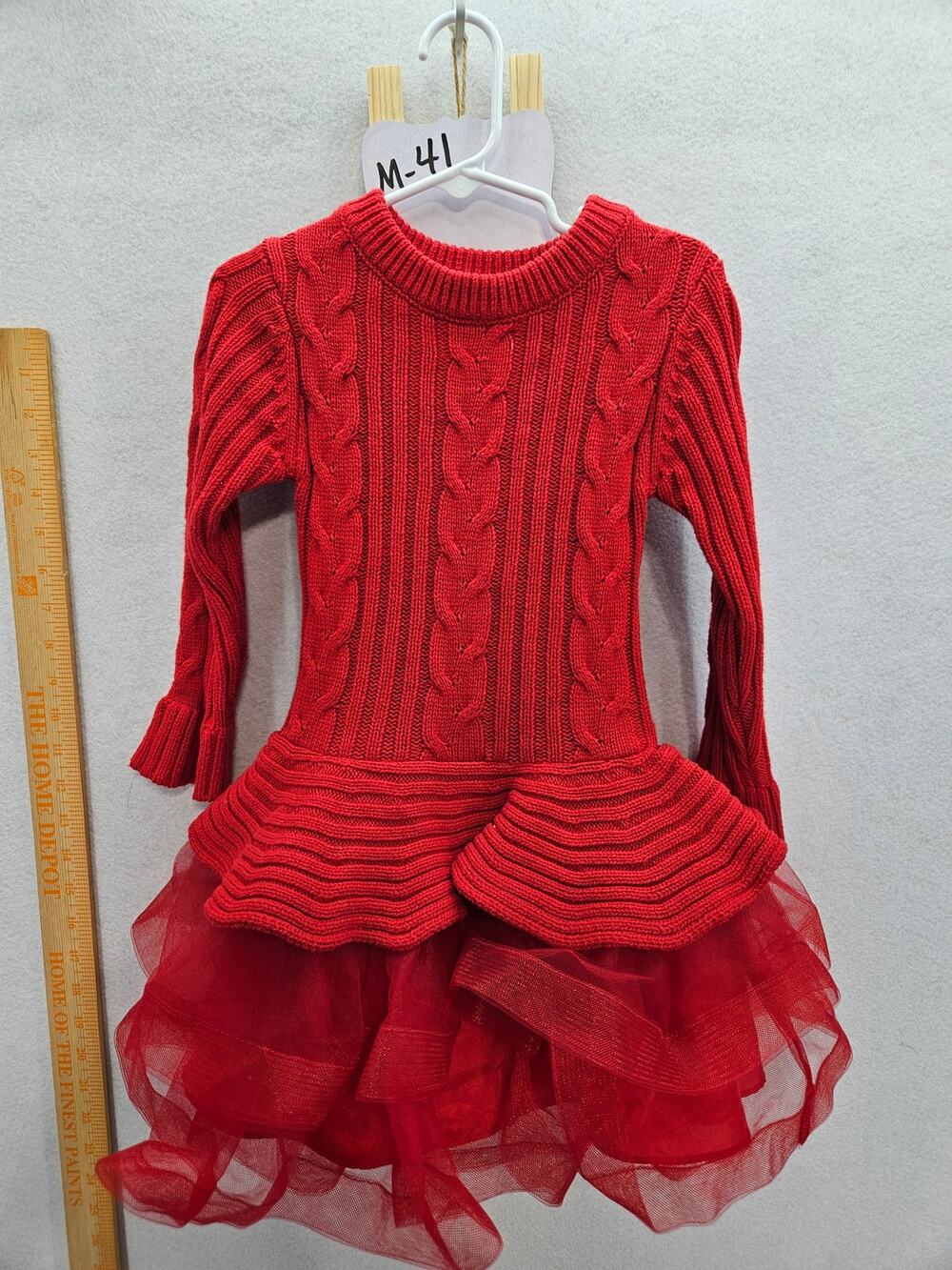 Bonnie Jean sweater dress, size 4